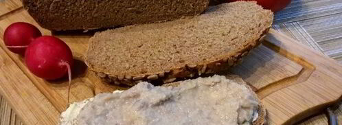 цельнозерновой хлеб с кабачком и семечками подсолнуха. Шаг 10