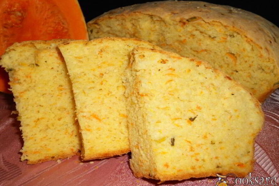 Рецепт тыквенный хлеб