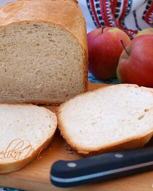 Яблочный хлеб на молоке в хлебопечке