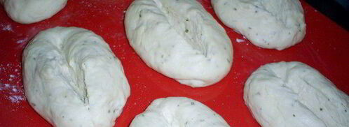 японские чесночные хлебцы. Шаг 5