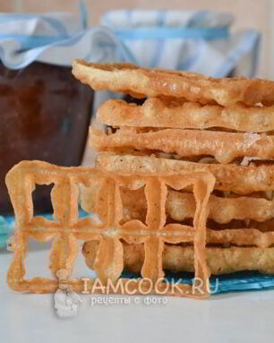 Хворост из жидкого теста