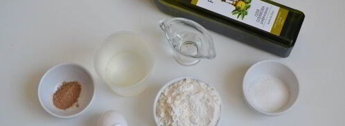 хворост из жидкого теста. Шаг 2