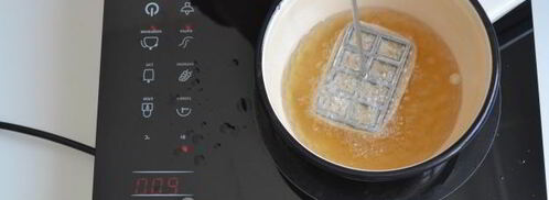 хворост из жидкого теста. Шаг 9