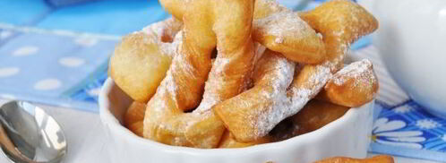 хворост на кефире. Шаг 11