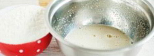 хворост на молоке. Шаг 2