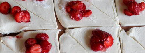 клубничные слойки. Шаг 3