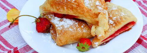 клубничные слойки. Шаг 6