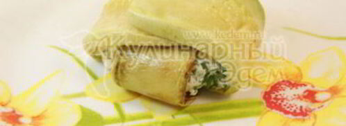 конвертики из кабачков с сыром. Шаг 7