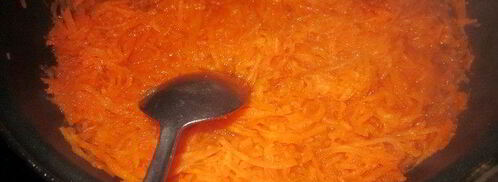 конвертики с морковкой и яблоком. Шаг 3