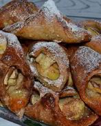 Конвертики с яблоком