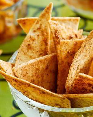 Чипсы из лаваша со специями