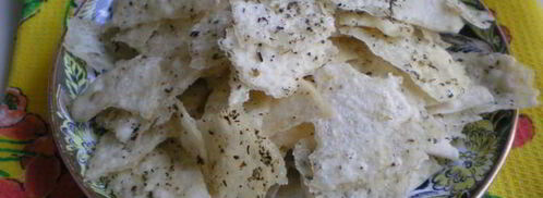 чипсы из лаваша. Шаг 3