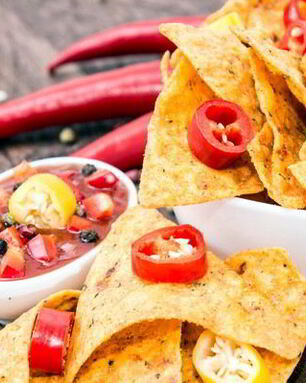 Чипсы Начос из тонкого лаваша