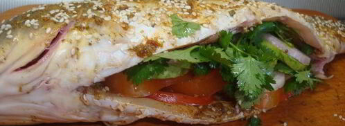 фирменный карп в лаваше. Шаг 3