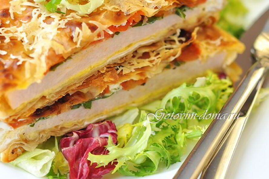 Рецепт горячая закуска в лаваше ека
