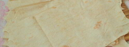 конвертики из лаваша с ветчиной и сыром. Шаг 2