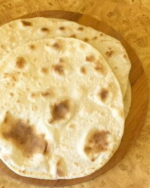 Лаваш из постного теста