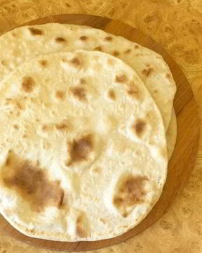 Лаваш из постного теста