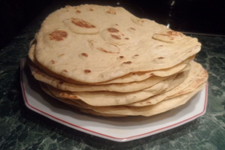 Рецепт лаваш на кефире на сковороде