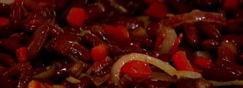 лаваш с ароматной фасолью и авокадо. Шаг 9