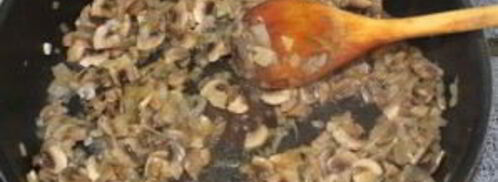 лаваш с грибами. Шаг 3