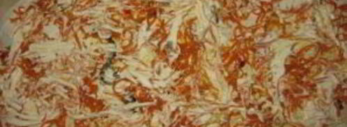 лаваш с корейской морковкой и сыром. Шаг 3