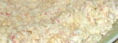 лаваш с крабовыми палочками и чесноком. Шаг 3