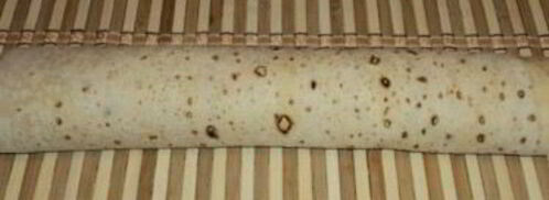 лаваш с крабовыми палочками и чесноком. Шаг 5