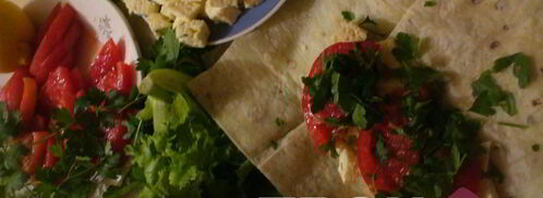 лаваш с начинкой. Шаг 2