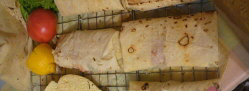 лаваш с начинкой. Шаг 3