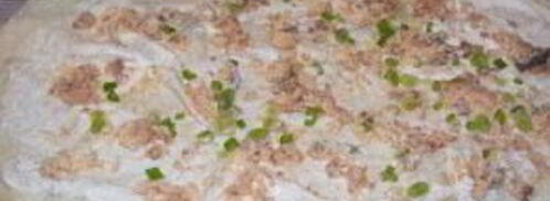 лаваш с рыбой и сыром. Шаг 3