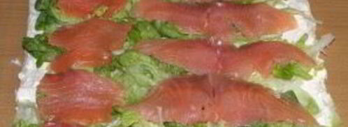 лаваш с семгой. Шаг 4