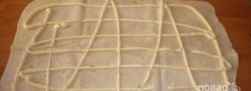 лаваш с шампиньонами и сыром. Шаг 5