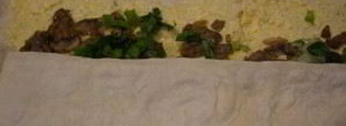 лаваш с шампиньонами. Шаг 9