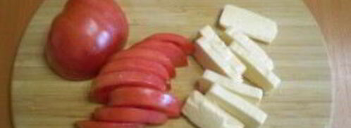 лаваш с сыром и помидорами на костре. Шаг 2