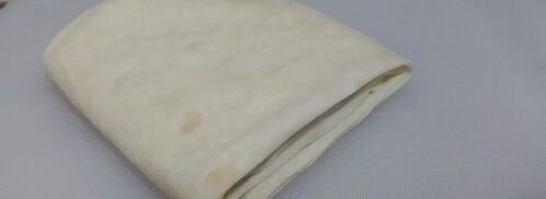 лаваш с сыром и зеленью. Шаг 5