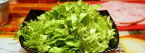 лаваш с ветчиной и плавленым сыром. Шаг 3