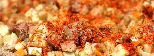 мясо в армянском лаваше. Шаг 3