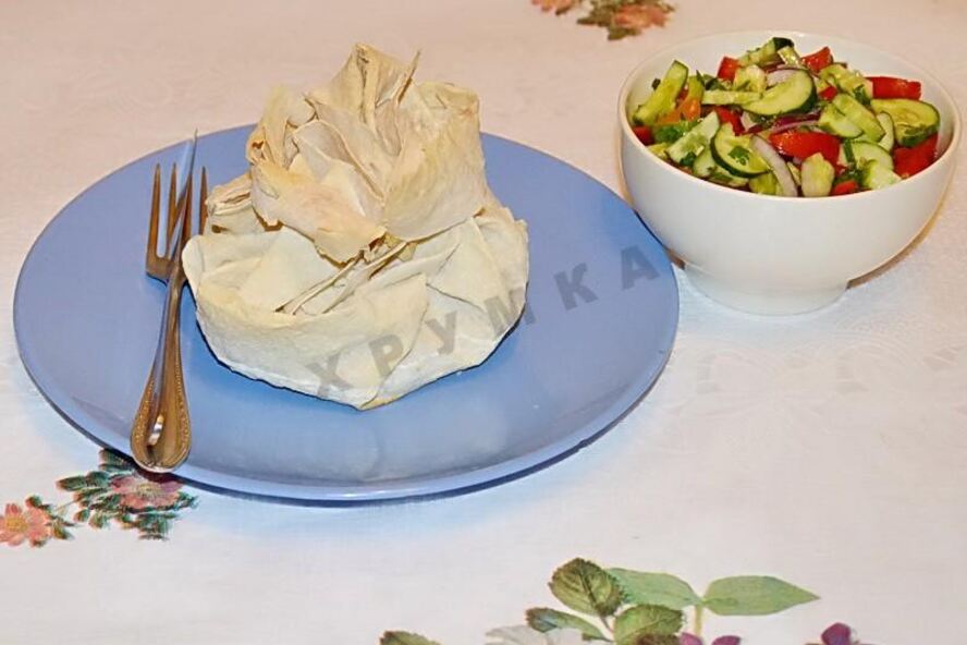 Рецепт мясо в лаваше