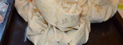 мясо в лаваше. Шаг 10