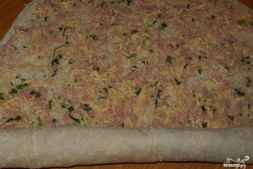 Рецепт начинка для лаваша с ветчиной