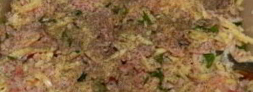 начинка для лаваша с ветчиной. Шаг 5