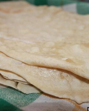 Постный лаваш