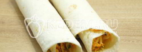 рулетики из лаваша. Шаг 6