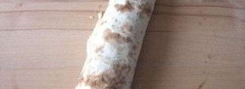 рулеты из лаваша с крабовыми палочками. Шаг 6