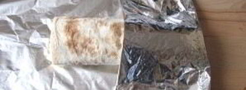 рулеты из лаваша с крабовыми палочками. Шаг 7