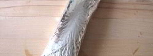 рулеты из лаваша с крабовыми палочками. Шаг 8