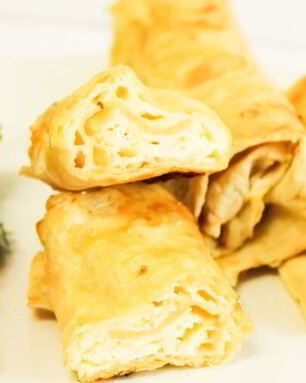 Рулеты из лаваша с сыром