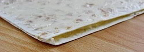 сырный рулет в лаваше. Шаг 7