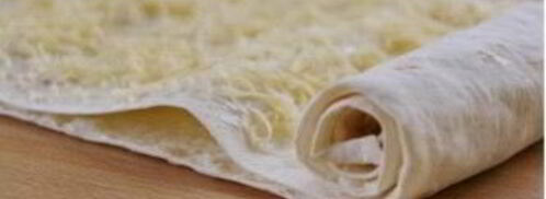 сырный рулет в лаваше. Шаг 10